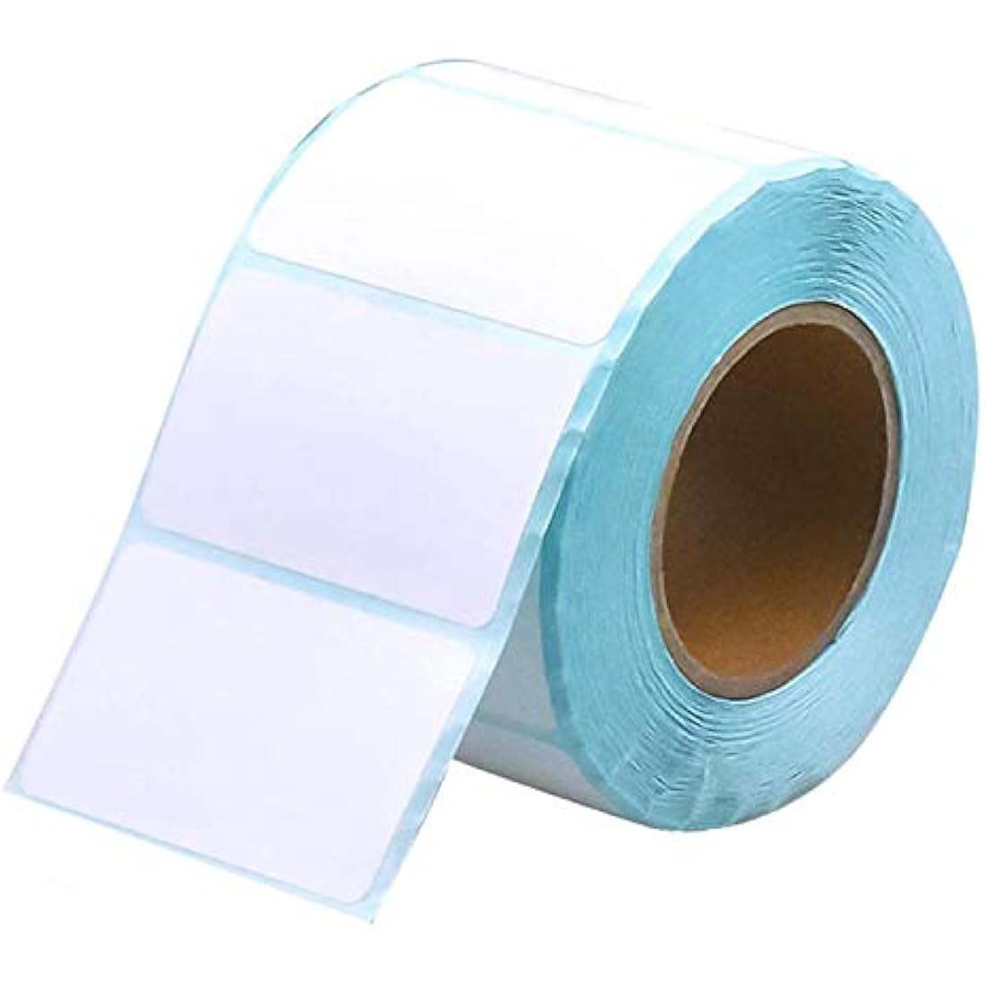 MELODYING 800 Self Adhesive Label Sticker Address Labels Blank Roll 60mm x 30mm Office Kitchen White Food Labels for Catering Food Jars Sticky Stickers for Office Kitchen Printer
