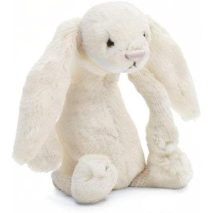 Jellycat Bashful Cream Bunny Stuffed Animal, Small, 7 inches