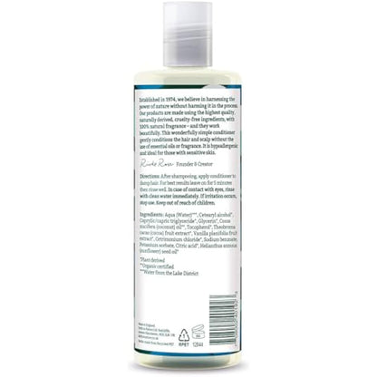 Faith In Nature Natural Fragrance Free Conditioner, Sensitive, Vegan and Cruelty Free, No SLS or Parabens, For All Hair Types, 400 ml