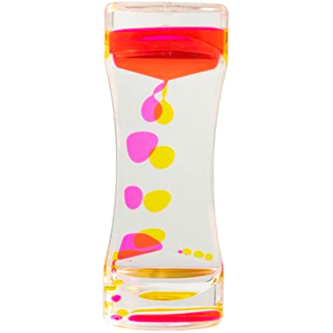 Liquid Sensory Timer for Autism, Sensory Needs, ADHD, Stress Relief, Anxiety. Autism Toy and Special Needs Sensory Fidget. Choice of Colour. (Pink & Blue)