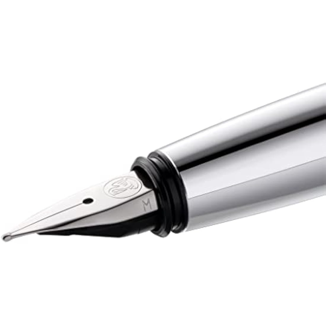 Pelikan Pura 817134 Fountain Pen Anthracite M Nib 1 Piece Including Large Cartridge Gemstone Ink® Sapphire