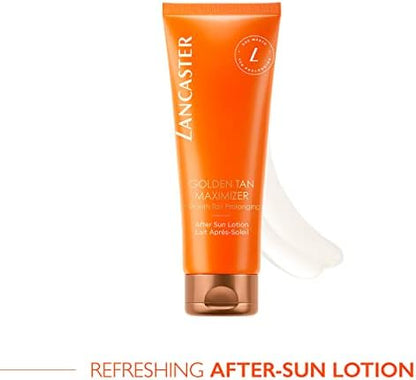 Lancaster Golden Tan Maximizer After Sun Lotion 250ml, One Month Prolonging, Natural Accelerator, Soothes and Calms Sun-Exposed Skin, Softens Skin with Velvety Finish