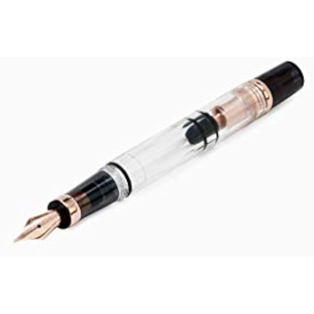 Twsbi Diamond 580 Smoke Rose Gold II Nib M Fountain Pen