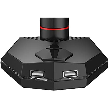 DSG3001C-R1 Gas Spring Mounting Arm with LED Lights for Gaming