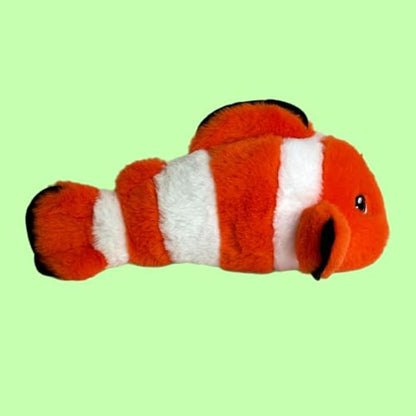Deluxe Paws Plush Cuddly Soft Eco Toys 100% Recycled (Clown Fish)