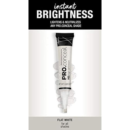 L.A. Girl Pro Conceal HD High Definition Concealer Flat White Corrector 8g