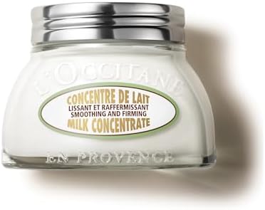 L'OCCITANE Almond Milk Concentrate, Enriched with Almond Oil, Vegan & 95% Readily Biodegradable, 48 Hour Hydration, Clean & Luxury Beauty Bodycare for All Skin Types