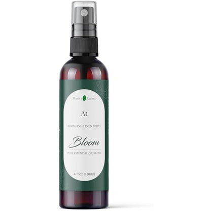 Natural Room & Linen Spray, A1 Bloom, Made with Essential Oils & Natural Vegan Ingredients - Freshen Your Space with the Soothing Floral Aroma - Safe for All Family Members - Essential Oil Blend