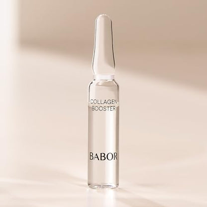 BABOR Collagen Booster Anti-Aging Serum Ampoules for the Face, with Tripeptides for Increased Elasticity and Smoothness, Vegan Formula, 7 x 2 ml Concentrated Ampoules