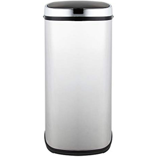 Morphy Richards Chroma 971519 Square Kitchen Bin with Infrared Motion Sensor Technology, 50 Litre Capacity, Stainless Steel