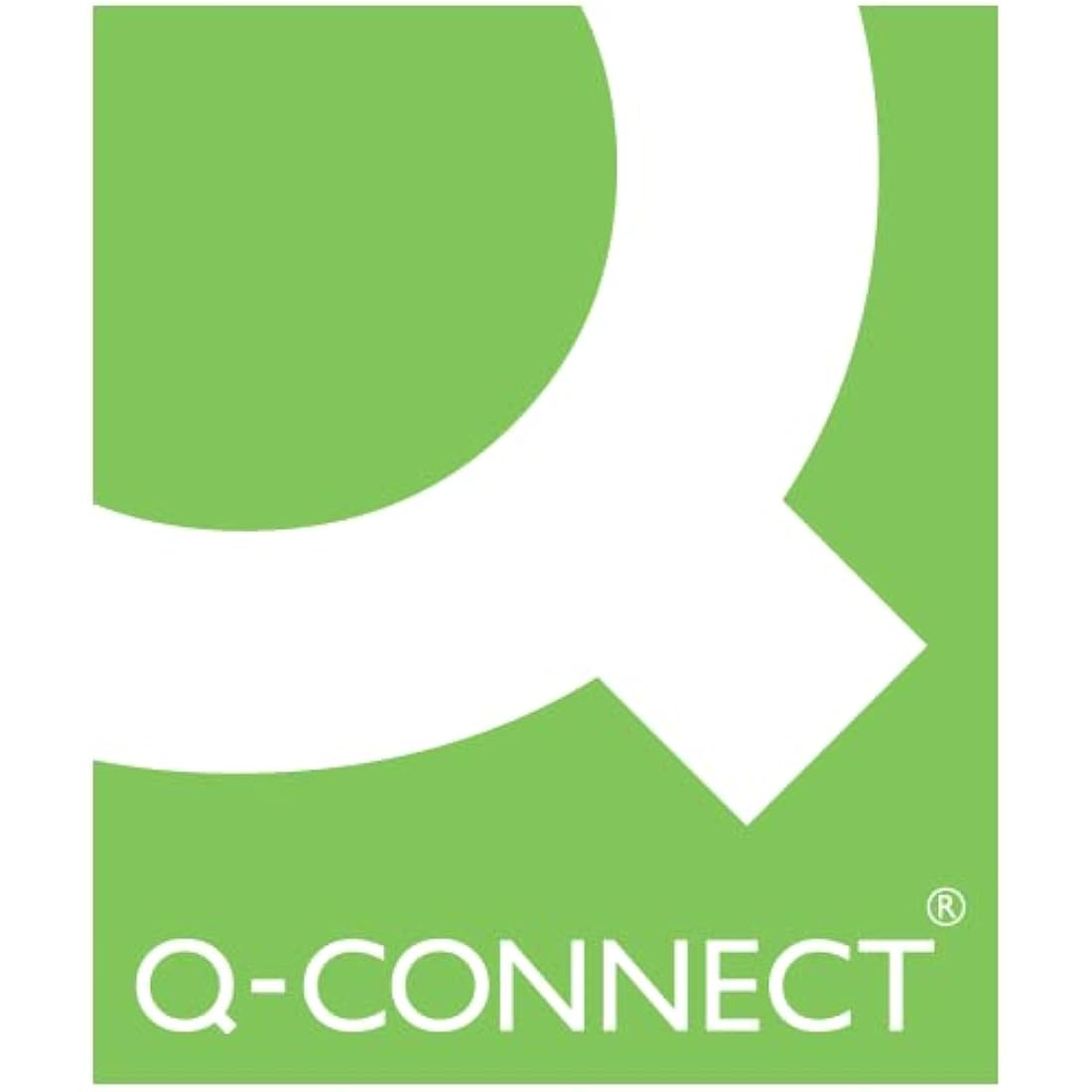 Q-Connect Square Cut Folder Lightweight 180gsm Foolscap Green (Pack of 100)