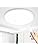 KIWIVIC 36W Ceiling Lights, LED Ceiling Light Dimmable with Remote Control, Bathroom Lights Ceiling 3000-6500K Ø40cm, White Flush Ceiling Light for Bedroom Kitchen Bathroom Hallway