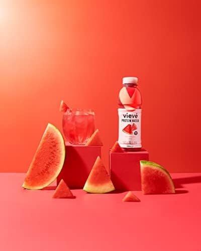 Vieve Protein Water 10x500ml - Mixed Variety Flavour Pack 20g Protein, Sugar Free, Fat Free & Dairy Free A Ready to Drink Alternative to Protein Powders & Shakes 10 Pack (2 per Flavour)