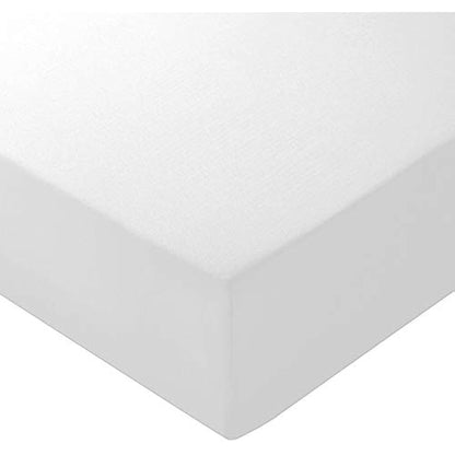 NIYS Luxury Bedding Finest 100% Egyptian Cotton 16" 40CM Extra deep Fitted Sheets 15 Colours Single Double King Super King (White, Super King)