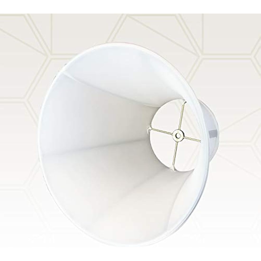 Royal Designs True Bell Lamp Shade, White, 8 x 16 x 12.625 (BS-704-16WH)