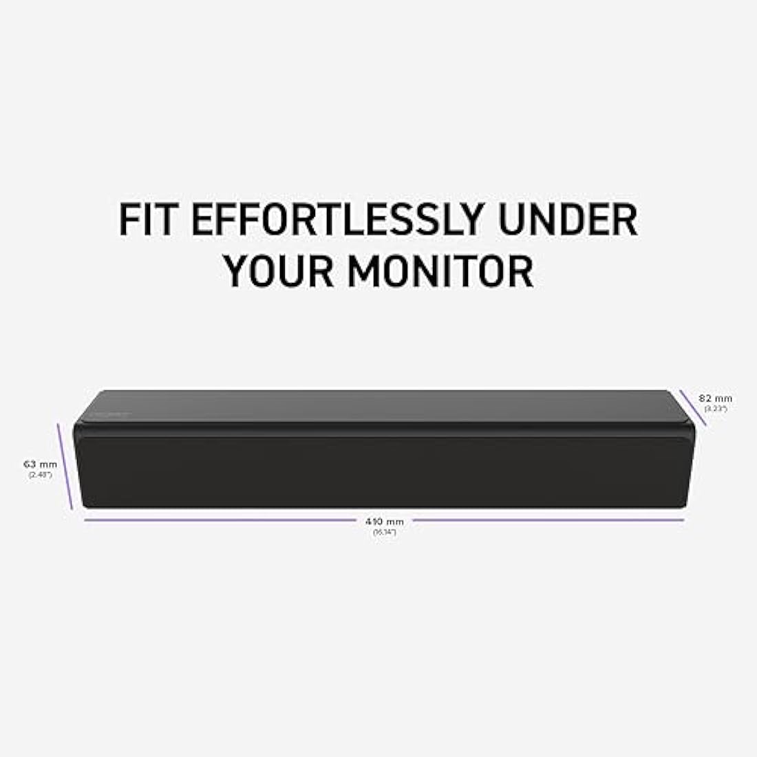 CREATIVE Stage SE mini Compact Under-monitor Soundbar with Bluetooth 5.3, USB Digital Audio, For PC and mobile