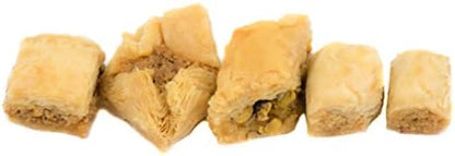 Chateau de Mediterranean Baklava Selection - 300 g | Contains Approx 24 Pieces | Delicious Filo Pastry Filled with Assorted Nuts | Traditional Recipe | Beautiful Presentation Gift Box | Great to Share
