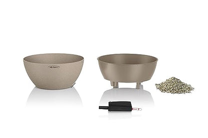 LECHUZA CUBETO Stone 40 sand beige 13841
