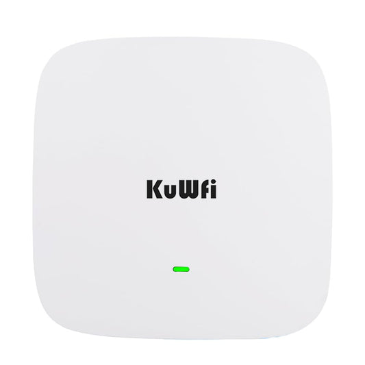 KuWFi AX1800 Gigabit Wireless Access Point, Dual Band WiFi Access Points, WiFi Coverage Gigabit RJ45, Support AP/Repeater, MU-MIMO, Beamforming, PoE