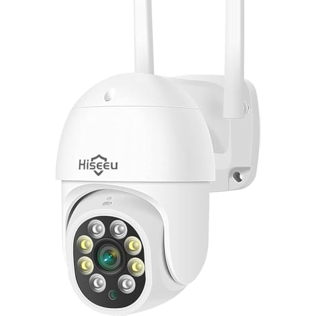 【2K+Auto Tracking】Security Camera Outdoor with Color Night Vision,Hiseeu 3MP PTZ Digital Zoom Wifi Security Camera 360° View CCTV Camera with 2-Way Audio,Auto Cruise,Remote Access,IP66 Waterproof