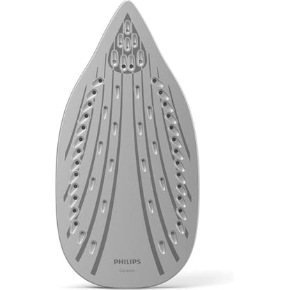 Philips Perfect Care 3000 Series Steam Iron, 2600 W Power, 40 g/min Continuous Steam, 200 g Steam Boost, 300 ml Water Tank, Ceramic Soleplate, Blue (DST3040/79)