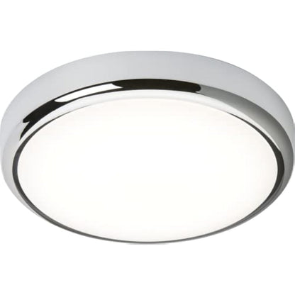 Knightsbridge LED Bathroom IP65 14W CCT Adjustable Wall or Ceiling mounting Bulkhead Fitting with Chrome Trim 315mm BT14ACTCH