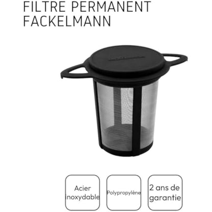 Fackelmann 42286 Long-Lasting Tea Filter 8 x 11 cm