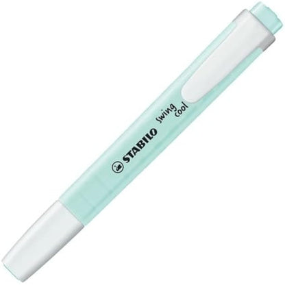 STABILO swing cool Pastel - Highlighter - Deskset of 10 - Assorted Colours