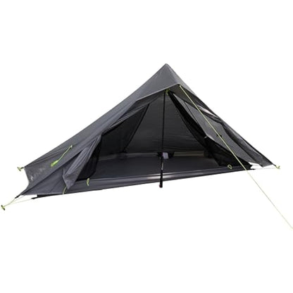 Nature Link Altair One Ultralight Trekking Pole Backpacking Tent, Waterproof SIL Nylon, Double Wall, 3 Season, 1 Person Shelter for Backpacking, Hiking, Camping, Trekking, Bushcraft