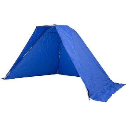 Shakespeare SALT Beach Shelter Clear Top, Tent, Shelters, Sea - Surfcasting Fishing, Unisex, Blue, 140150x270cm