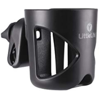 LittleLife Buggy And Pushchair Universal Cup Holder Adjustable Bottle Organiser for Stroller, Drink and Coffee Cup Holder