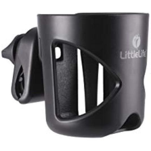 LittleLife Buggy And Pushchair Universal Cup Holder Adjustable Bottle Organiser for Stroller, Drink and Coffee Cup Holder