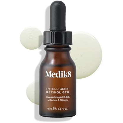 Medik8 Intelligent Retinol 6TR - Supercharged Vitamin A Serum - Discover Visibly Youthful, Smooth & Bright Skin -15ml