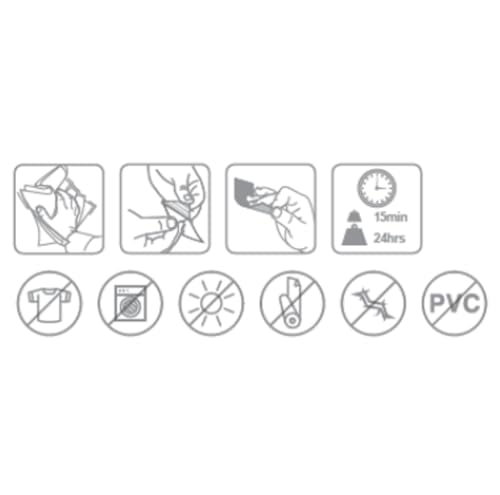 VELCRO Brand | Sew on Fabric Tape | Cut-to-Length Strong Hook & Loop Self Adhesive Tape Perfect for Crafting, Clothing Repairs & Hemming | White |