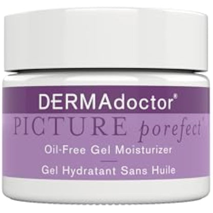 DERMAdoctor Picture Porefect Oil-Free Face Gel, Moisturizing, Soothing, Protecting and Supports Skin Healing with Rose Water, Zinc, Copper and Magnesium 50ml (20335-7)