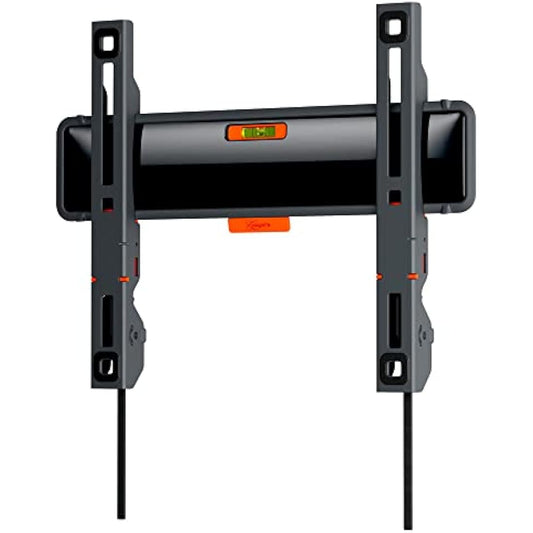 Vogel's TVM 3205 fixed TV wall bracket for 19-50 inch TVs, Max. 66 lbs (30 kg), Flat TV wall mount max. VESA 200x200, Universal compatibility, Distance to the wall just 0.87 inch