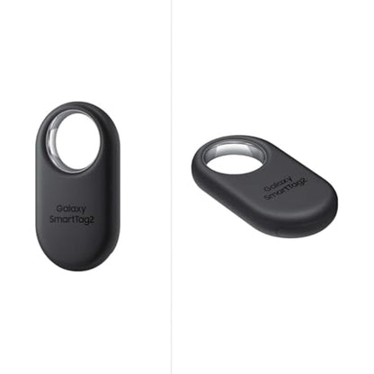 Samsung Galaxy SmartTag2 Bluetooth Tracker (1 Pack), Compass View AR, Find Lost Mode, Black