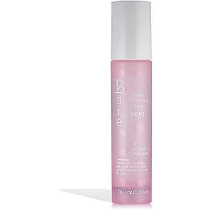 Bare by Vogue Light Face Tanning Serum - Achieve a Natural and Sun-Kissed Glow - Radiant Glow Hydrating Formula - Even and Streak-Free Application - Suitable for All Skin Types