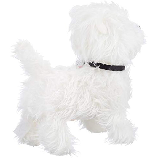 Tobar 17971 Walking and Barking Puppy West Highland White Terrier (Dog with Function/Remote Control)