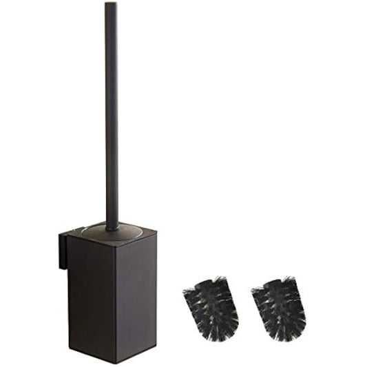 BGL 304 Stainless Steel Wall-Mounted Square Toilet Brush Holder (black)