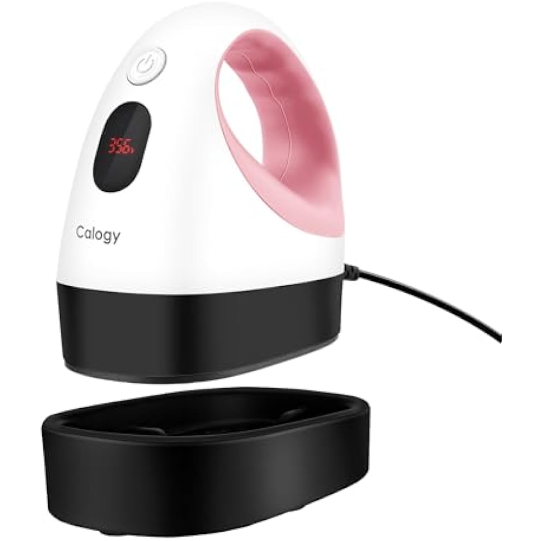 Calogy Mini Heat Press, Heat Transfer Printer, Constant Temp Control, Insulated Safety Base, Fits for Crafts, T-Shirt, Hat, Cap, Pillows