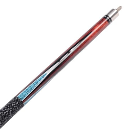 CUESOUL 58 Inch 19 Oz 1/2 Jointed Maple Billiard Pool Cue (CSTB004U)