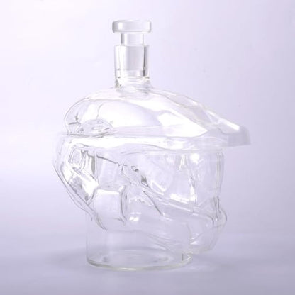 The Source Wholesale Halo Master Chief Glass Decanter and 4 Tumbler Glasses Collectable Drinking Set