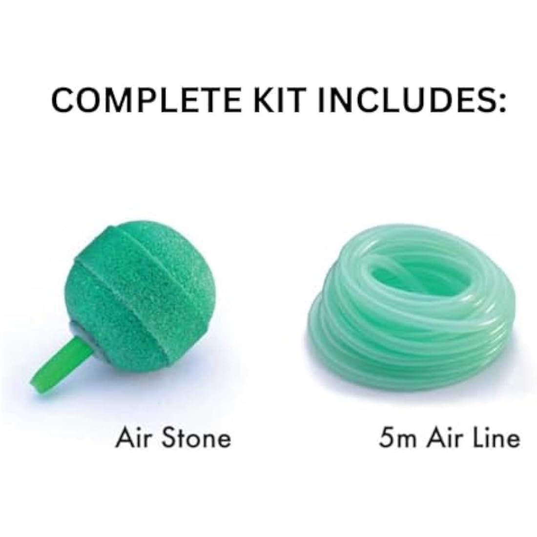 Blagdon Pond Water Oxygenator Kit, 1 Outlet Aeration Air Pump for Small Ponds up to 1000 litres, Green