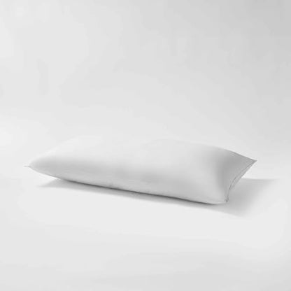 The Fine Bedding Company - Spundown Ultimate King Size XL Pillow - Medium Support - Soft Touch 100% Cotton Cover - Machine Washable - Hypoallergenic