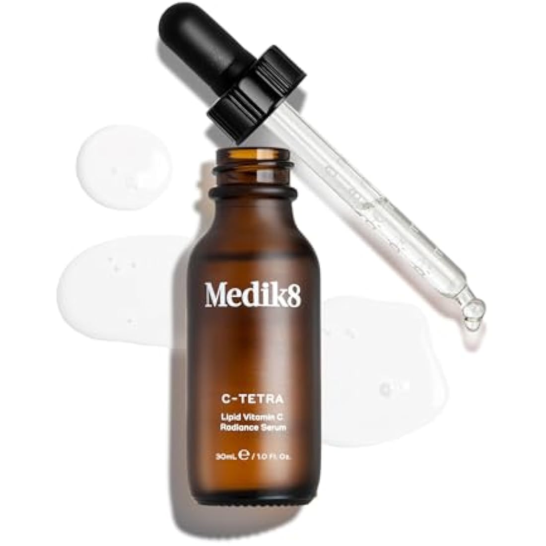 Medik8 C-Tetra - Lipid 7% Vitamin C Radiance Serum - Smoothing, Brightening & Nourishing - Perfect For New Vitamin C Users or Sensitive Skin - 30ml