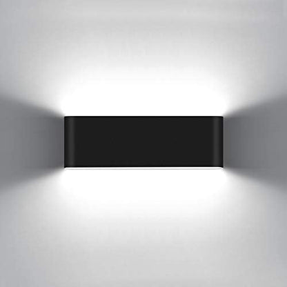 KAWELL 20W Modern Wall Lamp LED Wall Light Up Down Aluminum Wall Wash Lights Waterproof IP65 Outdoor Indoor for Bedroom Living Room Bathroom Stairs