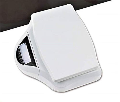 Postal Scale White Weigh Easy Use Digital Shipping 30 kg / 66 lbs Capacity, Parcel Scale with Power Adapter and Extendable Cord