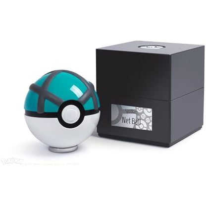 The Wand Company Original Poké Ball Authentic Replica - Realistic, Electronic, Die-Cast Poké Ball with Display Case Light Features – Officially Licensed by Pokémon