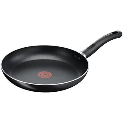 Tefal Taste Twin Frying Pan Set, 20/28cm Non-Stick Aluminium Cookware, All Hobs Compatible Except Induction, Dishwasher Safe, Black - B189S244